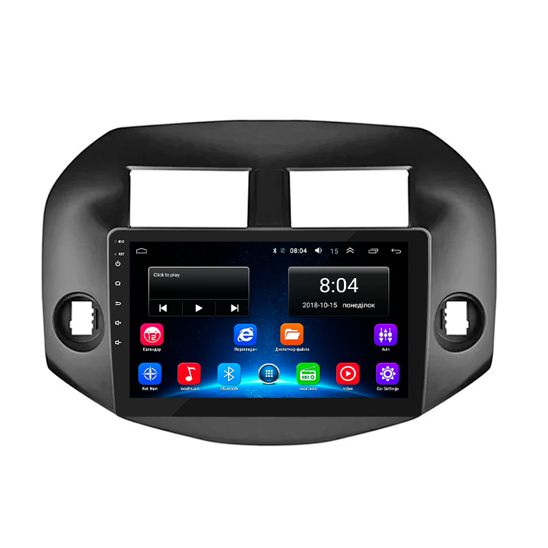 Штатна магнітола Lesko для Toyota RAV4 III (XA30) (2007-2012гг.) 10" 2/32Gb Optima GPS Android Тойота РАВ4