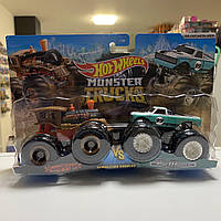 Набор машинок Hot Wheels Monster trucks Monster Loco Punk and Pure Musclr 1:64 (FYJ64/FYJ66)