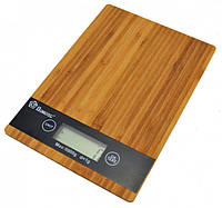 Весы кухонные с деревянной основой DOMOTEC MS-A Wood