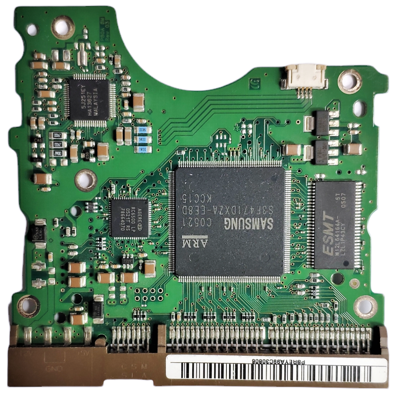Плата HDD PCB BF41-00103A P80A Rev 03 Samsung SP1233N SP1634N