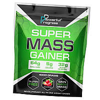 Высокоуглеводный гейнер для набора массы Powerful Progress Super Mass Gainer 4 кг