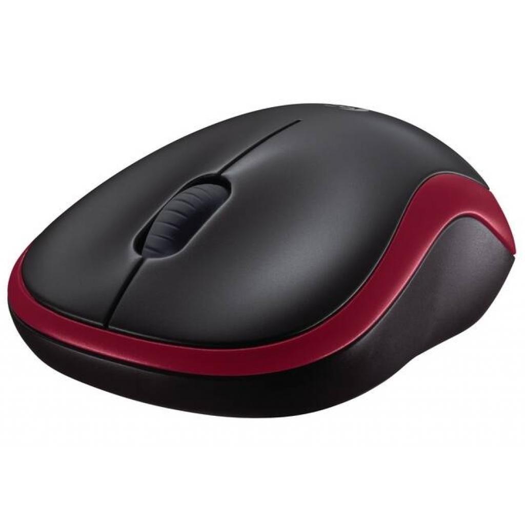 Мышка Logitech M185 red (910-002240) - фото 1 - id-p1443249870