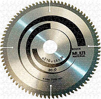 Пильный диск Bosch Multi Material 216×2,5×30, 80 HTLCG