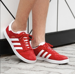 Кросівки Adidas Gazelle Red Кеди адідас газелі червоні замшеві жіночі чоловічі підліткові
