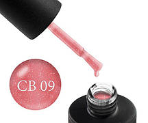 База камуфліруюча каучукова для гель-лака Couture Colour Cover Rubbbber Base Coat 009, 9 мл