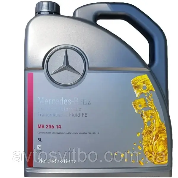 Мастило трансмісійне автомат MERCEDES (олива) АКПП MB236.14 (5L)