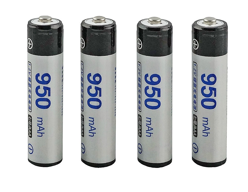 Аккумулятор (батарейка) ААА (мизинчиковая) 950 мАч 1.2В Ni-MH Doublepow ...