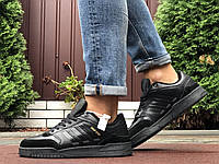 Мужские демисезонные кроссовки черные Adidas Drop Step только 44 45 размер ,дроп степ 44