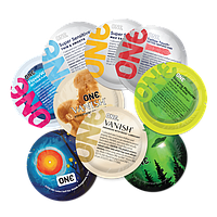 Набор презервативов ONE презервативы ребристые ультратонкие необычные кондомсы подарок 27 шт разные на выбор