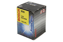 Лампочка галогенна H4 Xenon Blue H4 12 V 60/55 W (1 шт.) (Пр-во BOSCH)  1987302045