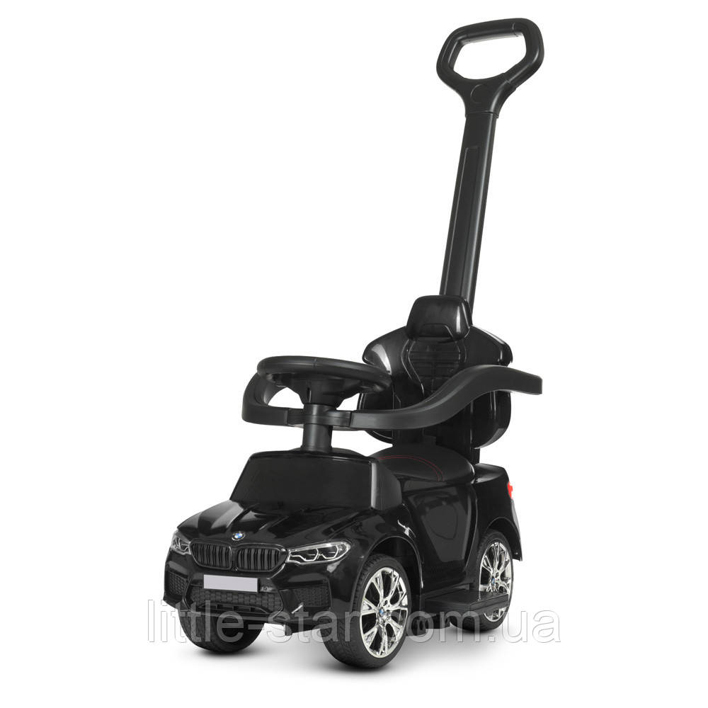 Дитяча каталка толокар Bambi M 4785 L-2 BMW, чорний