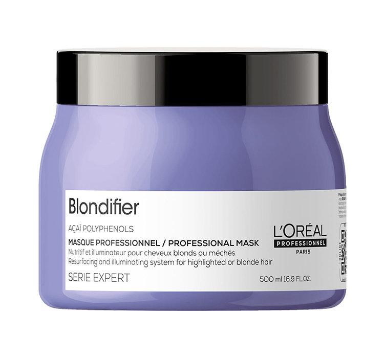 Маска-блиск для волосся, що відновлює L'Oreal Professionnel Serie Expert Blondifier Masque 500 мл
