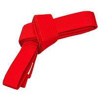Пояс для кимоно Champion красный CO-4077, 260 см 48-52 / 180 см.