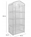 Садова міні-теплиця з фольги GardenLine 70 x 48 x 162 см, фото 5