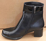 Черевики жіночі демі на підборі від виробника модель ЛС23-577, фото 3