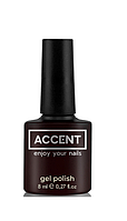 Каучукова Основа під гель-лак для нігтів Accent Rubber Base Coat 8 мл