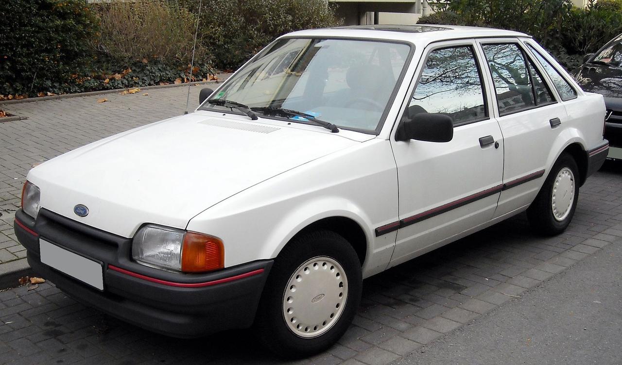 Разборка б/у запчасти Ford Escort MK IV Форд Эскорт МК 4, 1.4 бензин, механика 1987 г.в. - фото 1 - id-p1570691968