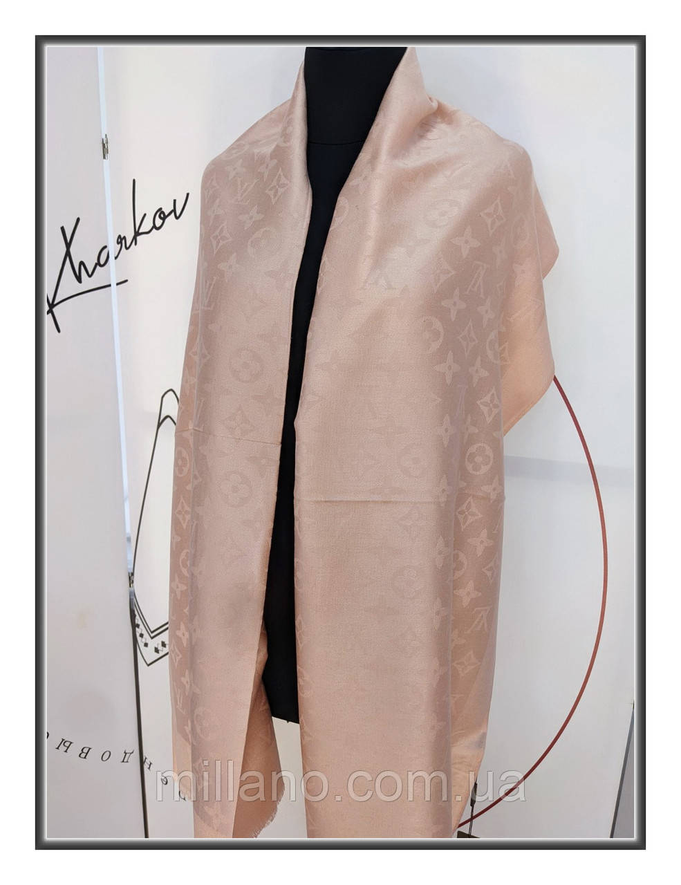 Шарф L.V кашимір