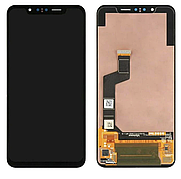 Дисплей (екран) для LG G810 G8s ThinQ + тачскрин, чорний, OLED, оригінал (54)