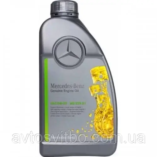 Олива Мастило моторне MERCEDES 5W-40 229.5 (1л)