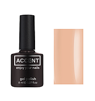 База камуфлюється для нігтів Color Accent Rubber Base 002 8 мл
