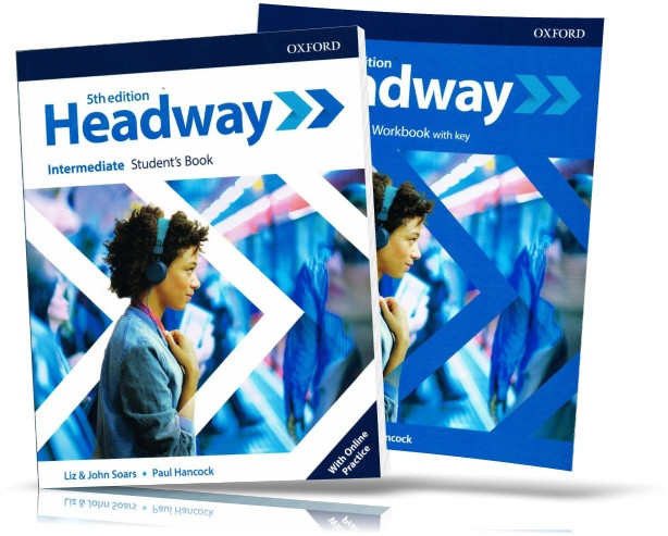 Headway Intermediate 5th edition, student's + Workbook / Підручник + Зошит (комплект) англійської мови