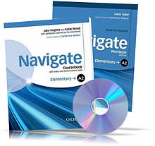 Navigate A2 Elementary, Coursebook + Workbook / Підручник + Зошит (комплект з дисками) англійської мови