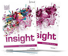 Insight Intermediate, student's book + Workbook / Підручник + Зошит англійської мови