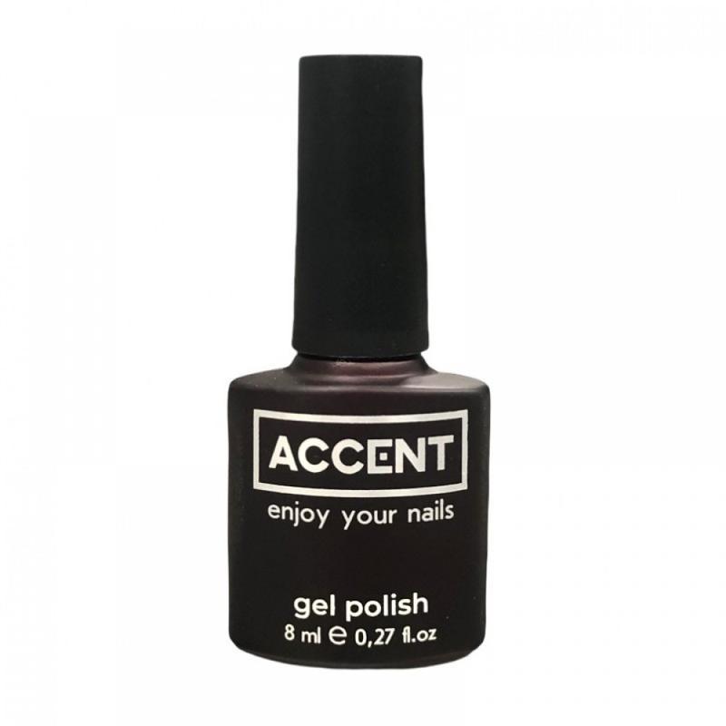 Топ каучуковий для гель-лаку Accent Rubber top coat 8 мл