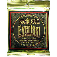 Струны Ernie Ball 2556 Everlast Bronze Alloy 80/20 Medium Light 12-54