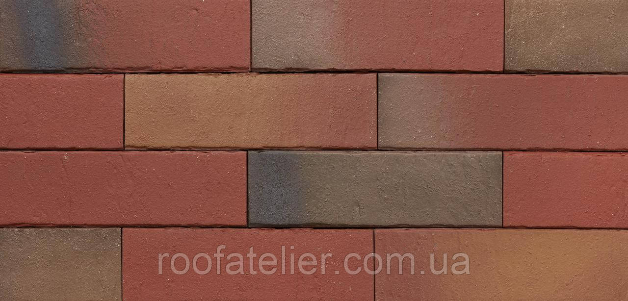 Фасадна клінкерна плитка Ammonit Keramik / Аммоніт Керамик Німеччина Pelaris Peru Red