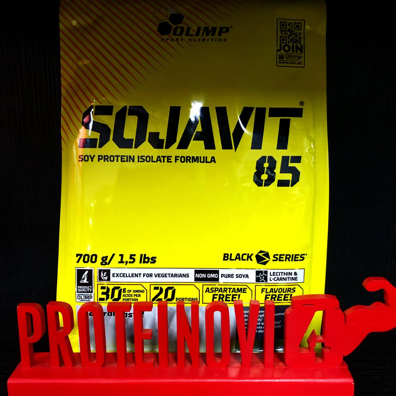 Соєвий протеїн Olimp Soyavit 85 — 700g рослинний білок 20 servings
