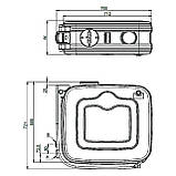 Масляний бак Hyva SM-110L/94L-AL-SGL SPRT KIT 14018294, фото 2