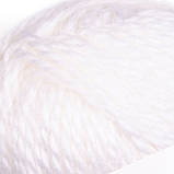 Yarnart ALPINE ANGORA (Альпін Ангора) № 330 білий (Напіввовняна пряжа, нитки для в'язання), фото 2