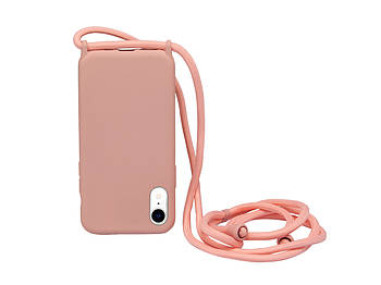 Силіконові чохли на шнурку Crossbody для IPHONE Xr