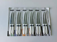Набор ножей кухонных для томатов "Сабля" 12 штук L 21,5 cm лезвие 12 cm Кухонные ножи и подставки IKA SHOP