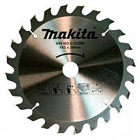 Пиляльний диск Makita по дереву 165х20мм x 24 зубів (D-52560)