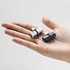 Перехідник HOCO LS20 Lightning to Lightning Adapter Silver, фото 4