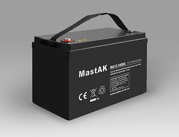 Акумулятор MastAK MA12-100 (12v 100Ah)