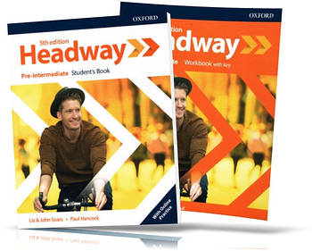 Headway Pre~Intermediate 5th edition, student's + Workbook / Підручник + Зошит (комплект) англійської мови