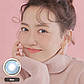Кольорові контактні лінзи Коричневий + Синій, фото 8