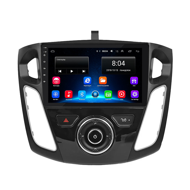 Штатна магнітола Lesko для Ford Focus III 2011-2015 екран 9" 2/32Gb/ Wi-Fi Optima GPS Android Форд фокус 24 шт.