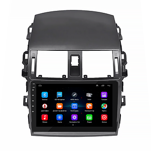 Штатна магнітола Lesko для Toyota Corolla (2010-2013г.) 9" 1/16GB Wi-Fi Optima GPS Android Тойота, фото 2