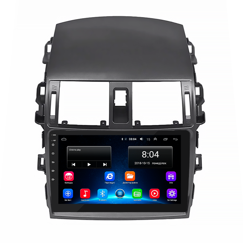 Штатна магнітола Lesko для Toyota Corolla (2010-2013гг.) 9" 2/32Gb Wi-Fi Optima GPS Android Тойота