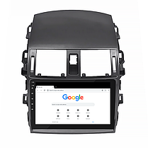 Штатна магнітола Lesko для Toyota Corolla (2010-2013гг.) 9" 2/32Gb Wi-Fi Optima GPS Android Тойота, фото 4