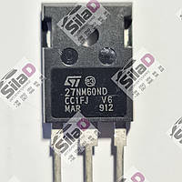 Транзистор STW27NM60ND 27NM60N STMicroelectronics корпус TO-247