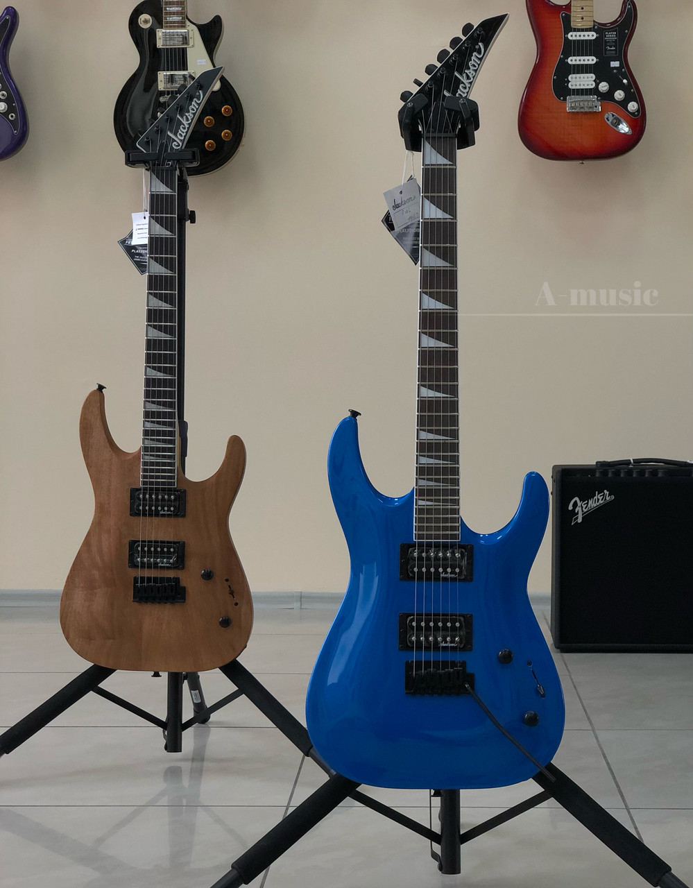 Електрогітара JACKSON JS22 DKA DINKY ARCH TOP AR METALLIC BLUE