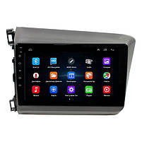 Штатна магнітола Lesko для Honda Civic (2012-2015 г.в.) 9" 1/16 GB Wi-Fi Optima Андроїд Хонда цивік 12 шт., фото 3