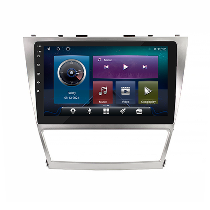 Штатна магнітола Lesko Toyota Camry VI (XV40) Рестайлінг 2009-2011 10" 4/32Gb 4G Wi-Fi CarPlay Premium Тойота, фото 1