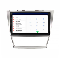 Штатна магнітола Lesko Toyota Camry VI (XV40) Рестайлінг 2009-2011 10" 4/32Gb 4G Wi-Fi CarPlay Premium Тойота, фото 5